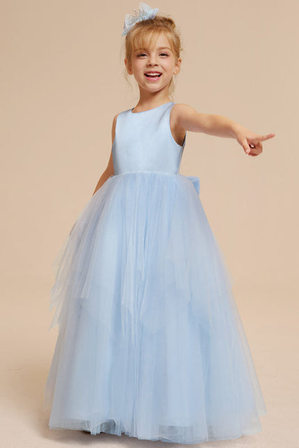 Robe Cérémonie Tulle Céleste - gallery 7