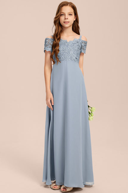 Robe Cérémonie Bleu Céleste Éthéré - gallery 1