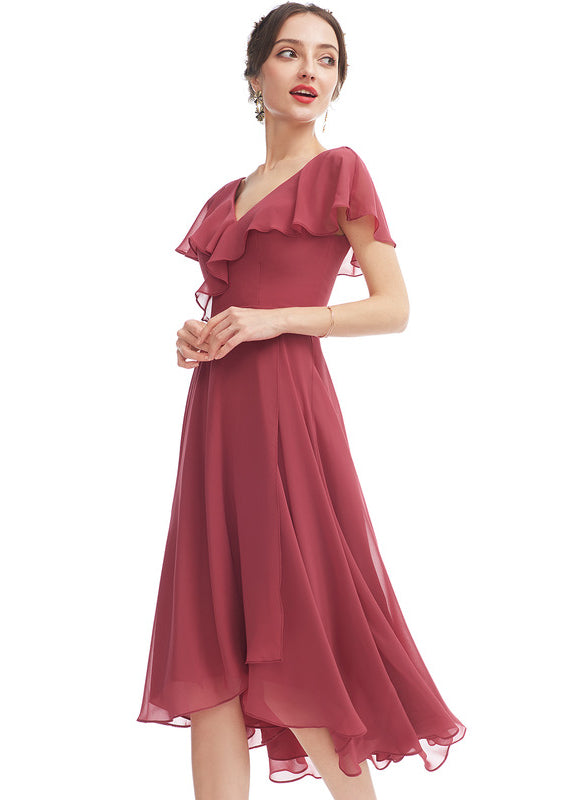 Robe Cérémonie Fluide Marine Élégante - gallery 1