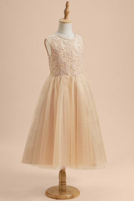 Robe Cérémonie Lueur De Pêche - gallery 1