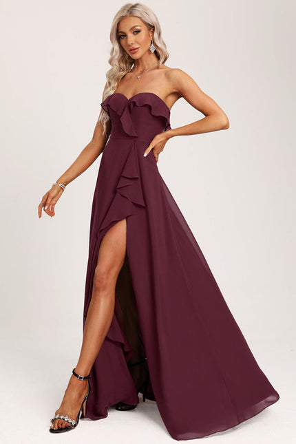 Robe Cérémonie Violet Flottant - gallery 3