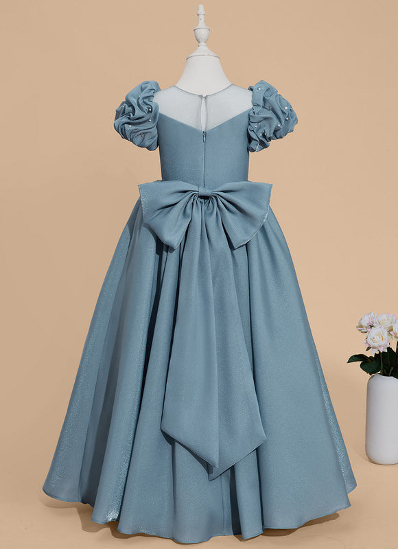 Robe Cérémonie Bleu Ciel Élégante - gallery 4