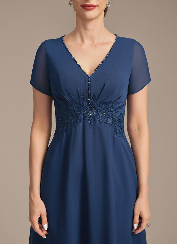 Robe Cérémonie Bleu Profond Chic - gallery 8