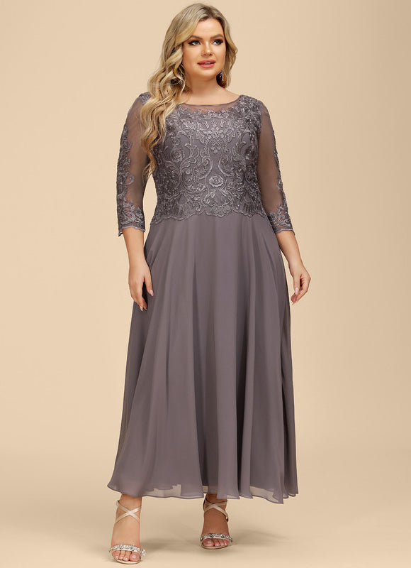 Robe Cérémonie Longue Élégante Bleu - gallery 7