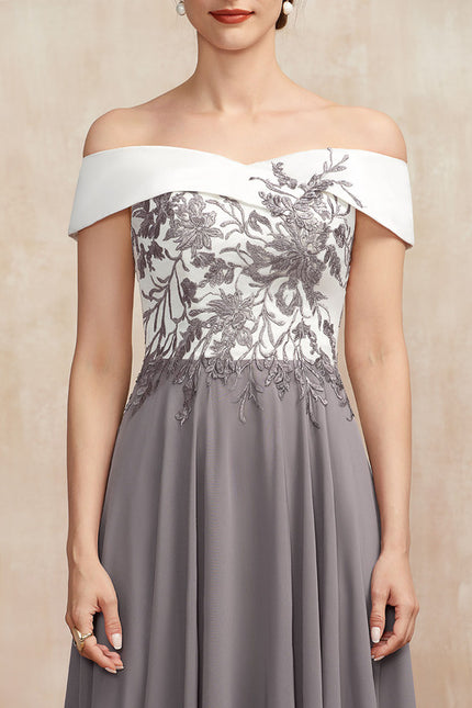 Robe Cérémonie Couture Grise - gallery 1
