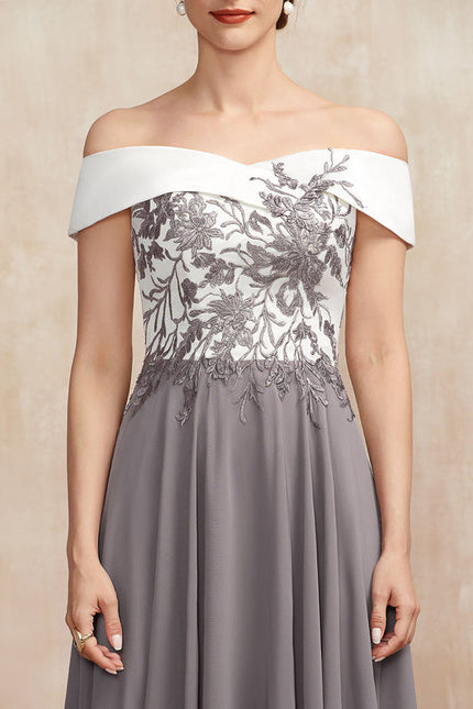 Robe Cérémonie Couture Grise - gallery 1
