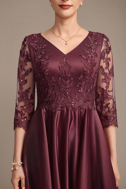 Robe Cérémonie Élégance Pourpre Scintillante - gallery 7