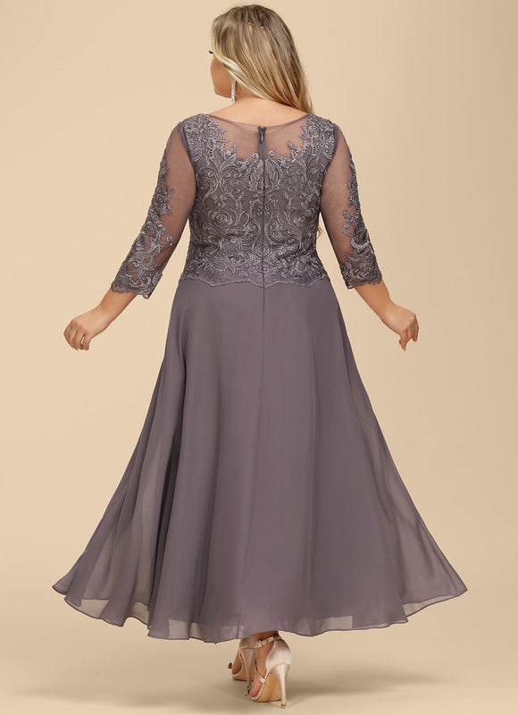 Robe Cérémonie Longue Élégante Bleu - gallery 9