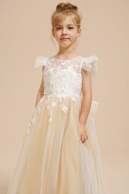 Robe Cérémonie Florale Élégante - gallery 7