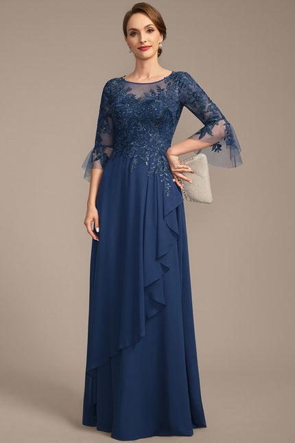 Robe Cérémonie Fluide Dentelle