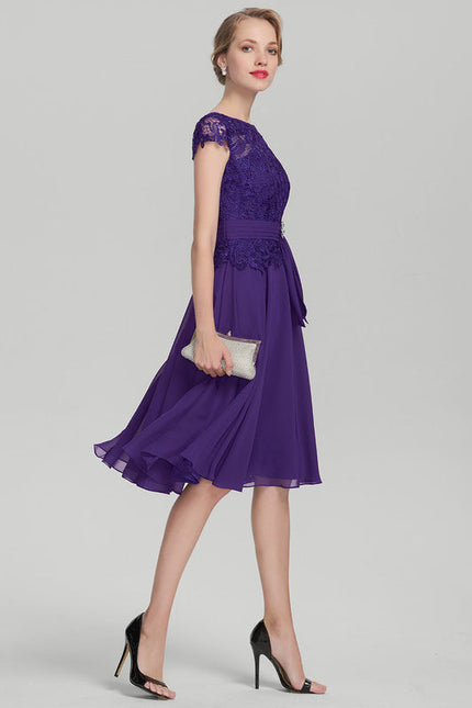 Robe Cérémonie Violet Élégance Chic - gallery 2
