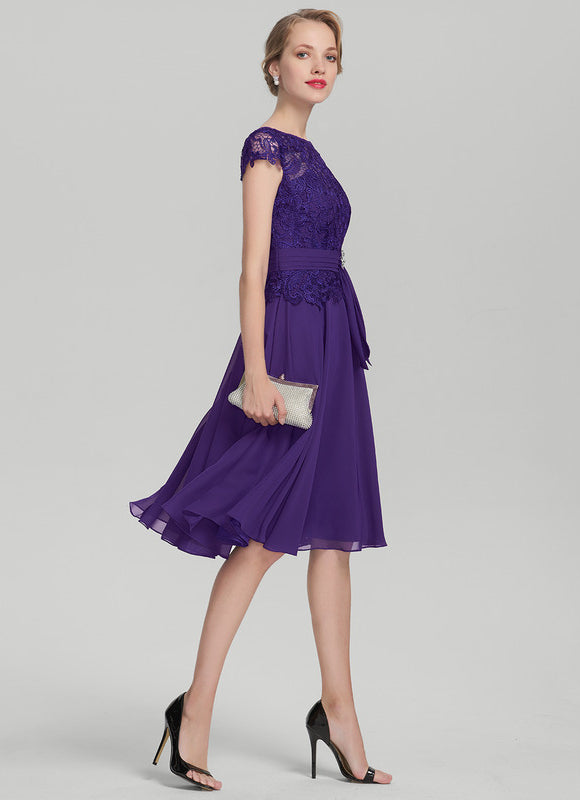 Robe Cérémonie Violet Élégance Chic - gallery 2