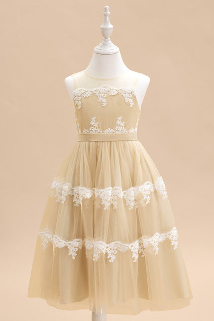 Robe Beige Ceremonie - gallery 1