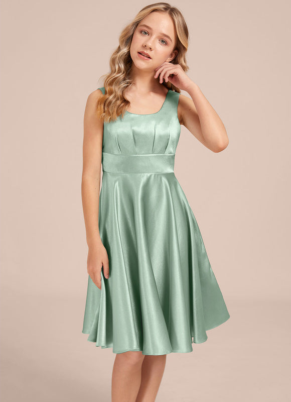 Robe Ceremonie Courte Satin