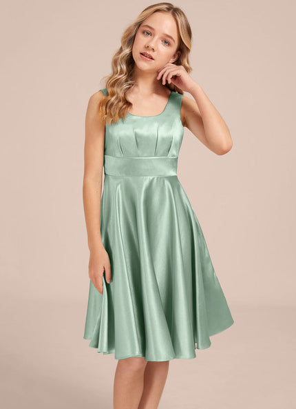 Robe Ceremonie Courte Satin