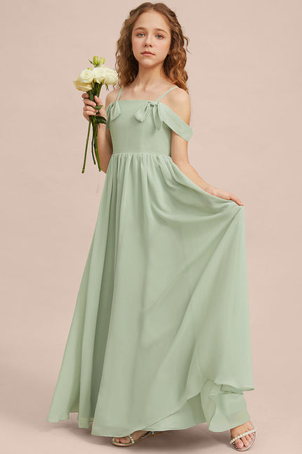 Robe Cérémonie Demoiselle Dhonneur Mint - gallery 2