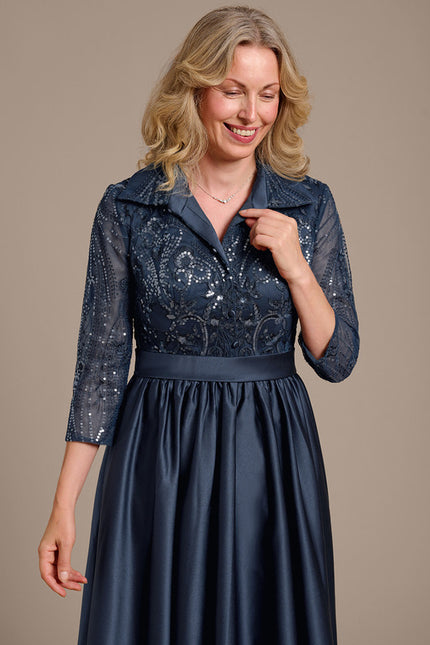 Robe Ceremonie Bleu Nuit - gallery 3
