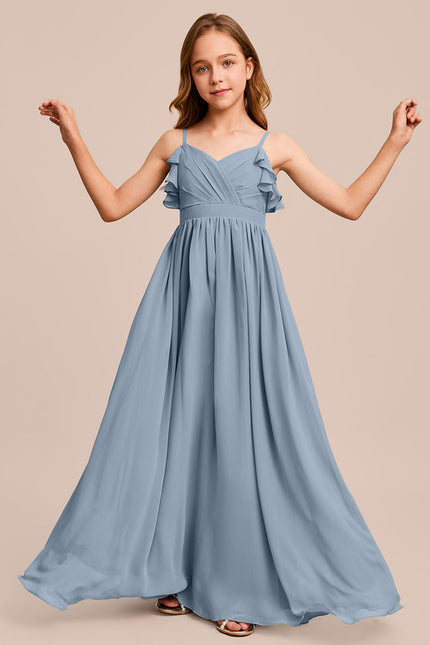 Robe Cérémonie Longue Vert Deau - gallery 3