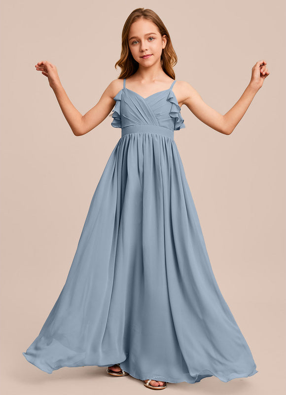 Robe Cérémonie Longue Vert Deau - gallery 3