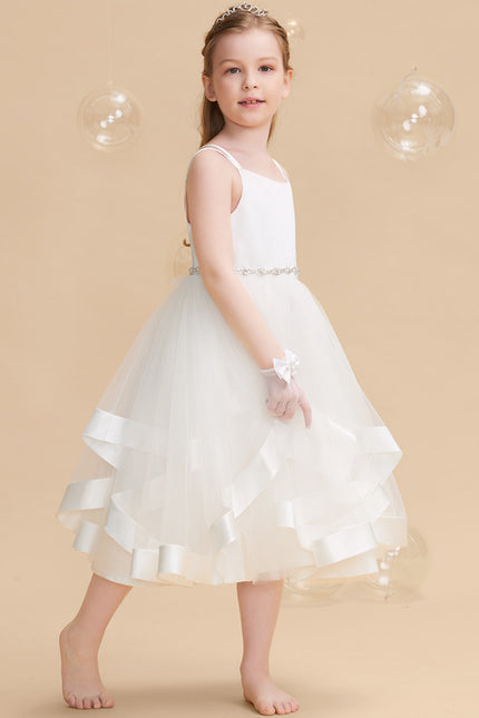 Robe Cérémonie Satinée Éblouissante - gallery 2