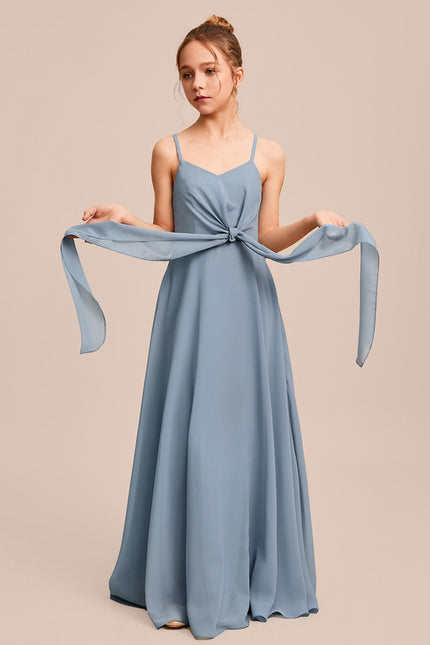 Robe Cérémonie Longue Vert Deau - gallery 1