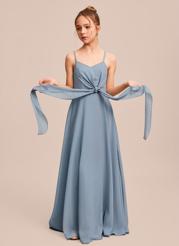 Robe Cérémonie Longue Vert Deau - gallery 1