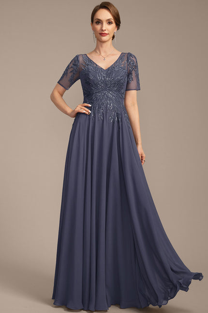 Robe Cérémonie Dentelle Perles