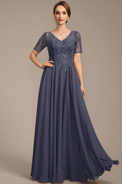 Robe Cérémonie Dentelle Perles