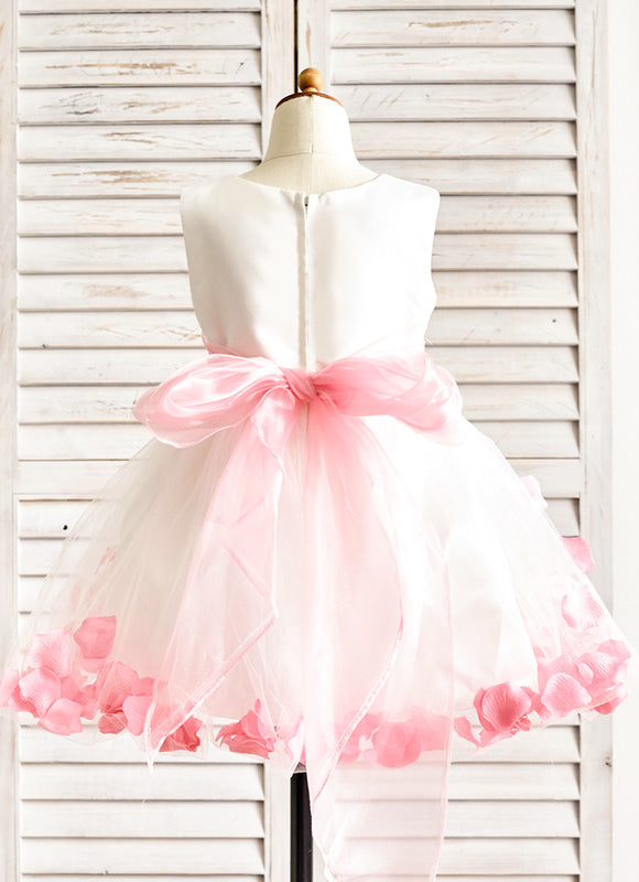 Robe Cérémonie Fleurie Éclatante - gallery 1