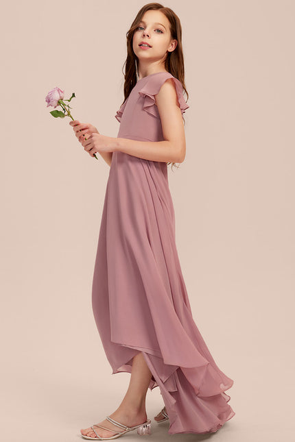 Robe Cérémonie Mousseline Marine - gallery 5