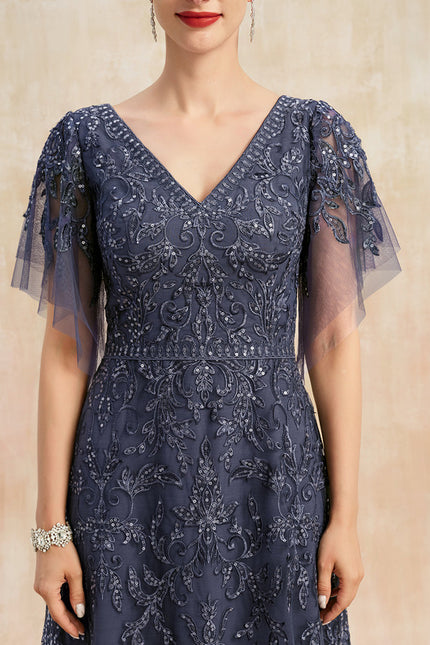 Robe Cérémonie Longue Tulle Ornée - gallery 6