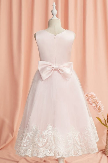 Robe Cérémonie Satinée Écrue - gallery 2