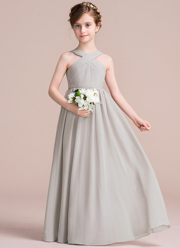 Robe Cérémonie Col V Enfant - gallery 1