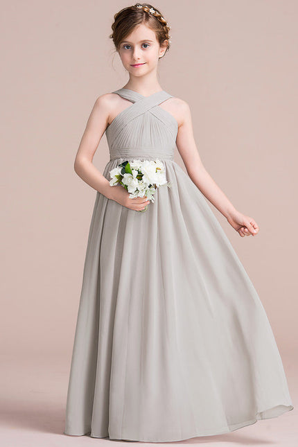 Robe Cérémonie Col V Enfant - gallery 1