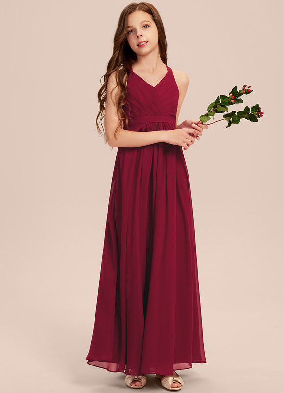 Robe Cérémonie Longue Vert Deau - gallery 7