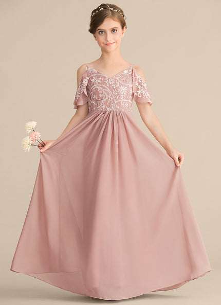 Robe Cérémonie Bleu Céleste Éthéré
