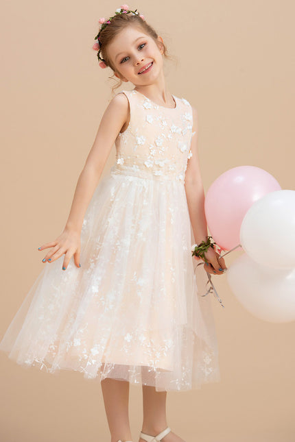 Robe Cérémonie Fleurie Étoilée - gallery 5