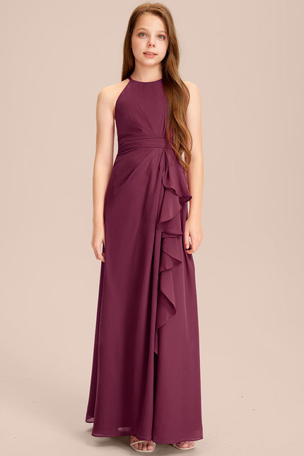 Robe Cérémonie Longue Froncée - gallery 2