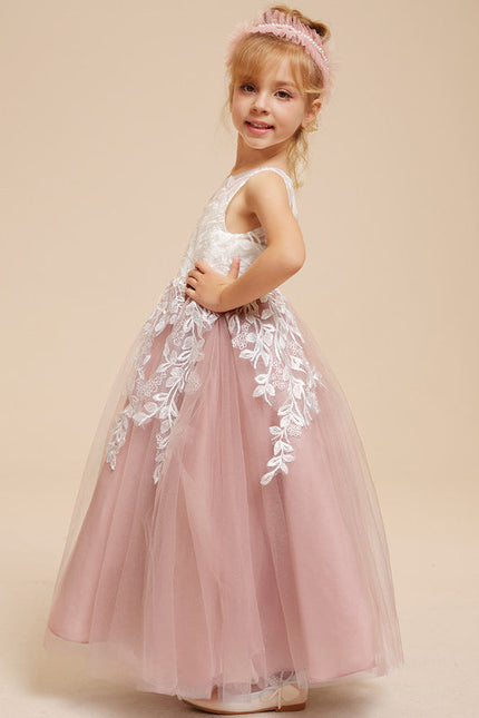 Robe Cérémonie Tulle Navy Floral - gallery 8