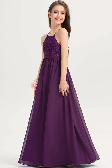 Robe Cérémonie Mousseline Améthyste - gallery 4