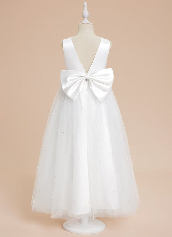 Robe Cérémonie Satinée Lumineuse