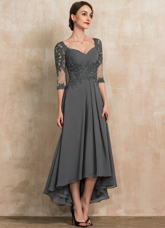 Robe Cérémonie Ajourée Marine - gallery 3