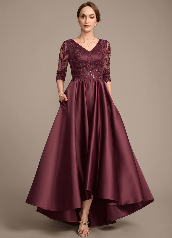 Robe Cérémonie Élégance Pourpre Scintillante