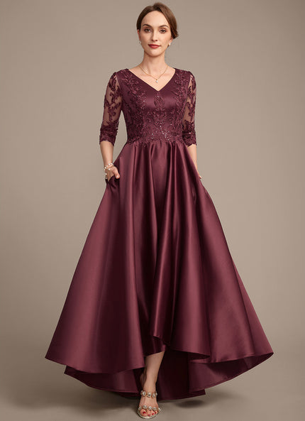 Robe Cérémonie Élégance Pourpre Scintillante