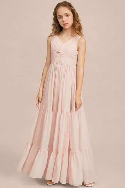 Robe Cérémonie Longue Vert Deau - gallery 4