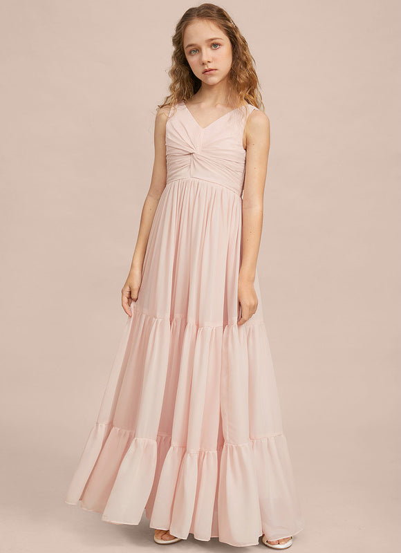 Robe Cérémonie Longue Vert Deau - gallery 4