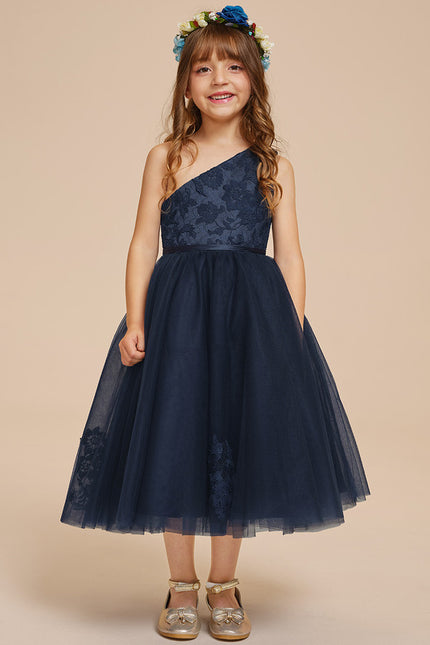 Robe Cérémonie Tulle Asymétrique - gallery 3