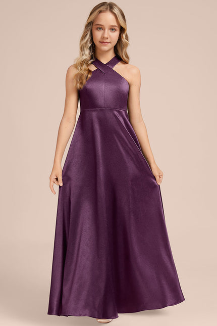 Robe Cérémonie Violette Brillante - gallery 3