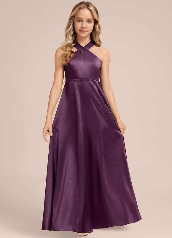 Robe Cérémonie Violette Brillante - gallery 3