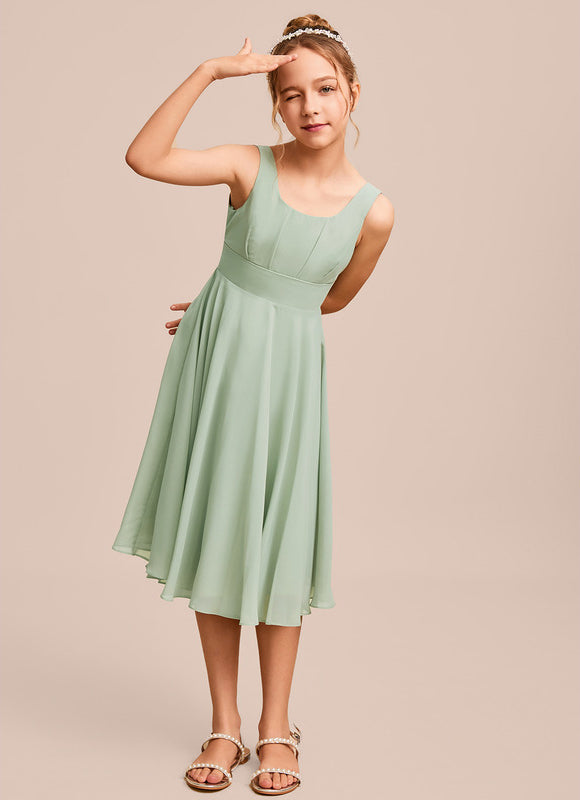 Robe Cérémonie Mousseline Fraîche - gallery 1